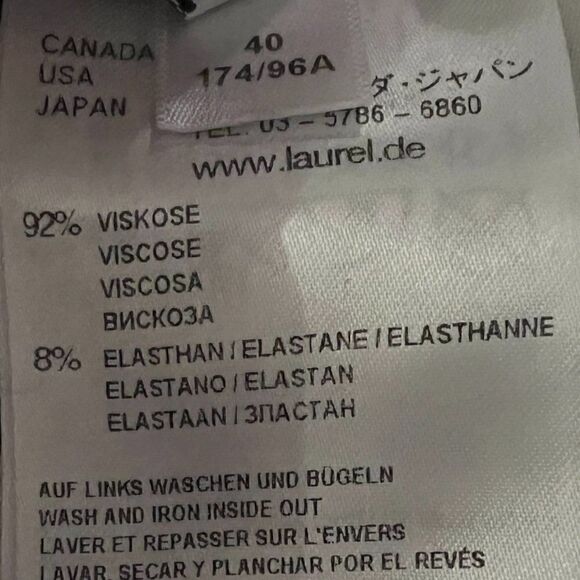 EUC Laurel, Size 10, Diagonal Cut, Loose Beautiful Top - Picture 5 of 9